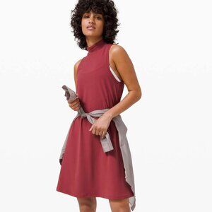 NWT Lululemon All Aligned A-Line Dress in Chianti Size 10
